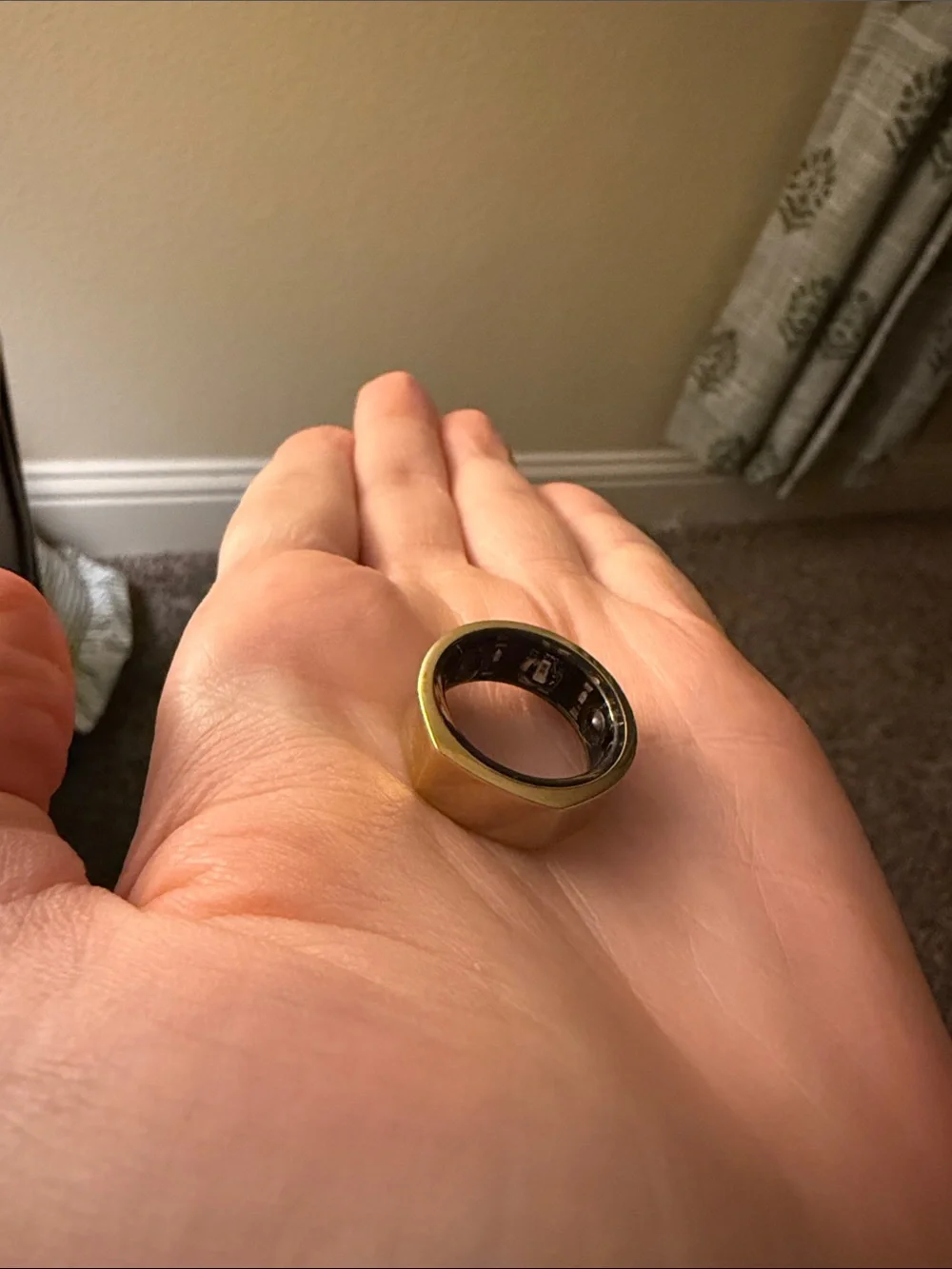 Oura Ring Heritage Gold Smart Ring Size 7